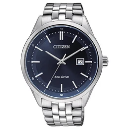 Herren Analog Quarz Uhr mit Edelstahl Armband BM7251-53L
