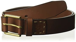 Timberland Herren-Jeansgürtel, 40 mm, zum Hochziehen, Braun, Größe 36