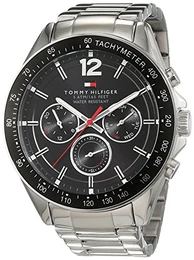 Herren Analog Quarz Uhr mit Edelstahl Armband 1791104