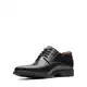 Clarks Herren Tilden Plain Derby Schwarz