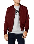 Alpha Industries MA-1 TT Fliegerjacke Rot/Burgundy