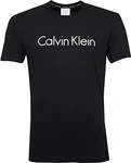Calvin Klein Herren Schlafanzugoberteil Comfort Cotton S/S Crew Neck Schwarz