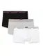 Tommy Hilfiger Herren 3p Lr Trunk Boxershorts, Schwarz (Black / White Grey Heather 004), M EU