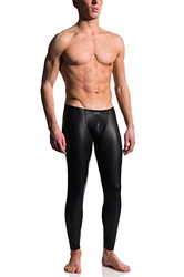 Manstore Leggings M510 Schwarz/Dunkelblau/Blau/Hellblau