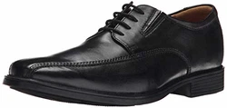 Clarks Tilden Walk Herren Schnürschuh schwarzes Leder