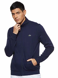 Sport Herren SH7616 Reißverschluss Jacke, Blau (Marine), X-Small (Herstellergröße: 2)