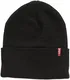 Levi''''s Unisex New Slouchy Beanie W Red Tab Detail Strickmütze, Schwarz (Black), One size