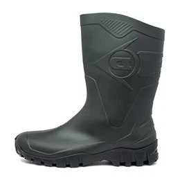 Unisex Dunlop Dee Arbeitsgummistiefel, Grün Green Black, 42 EU