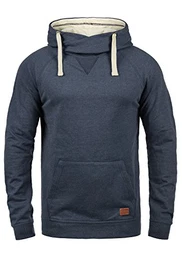 Sales Herren Kapuzenpullover Hoodie Pullover mit Kapuze, Größe:M, Farbe:Navy (70230)
