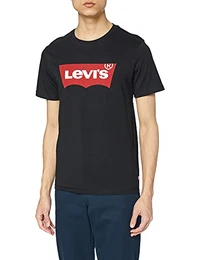 Levi''''s Herren, T-Shirt, Graphic Set-In Neck, Schwarz (Black), Gr. M