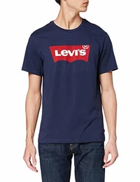 Levi''''s Herren, T-Shirt, Graphic Set-In Neck, Blau (DRESS BLUES 139), Gr. S