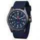 Zeiger Herrenuhr Abenteuer Analog Quarz Herren Uhr Blau Sportuhr Datum Armbanduhr W284