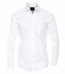 CASAMODA Businesshemd Modern Fit Kentkragen Weiß