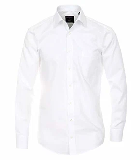CASAMODA Businesshemd Modern Fit Kentkragen Weiß CASAMODA Businesshemd Modern Fit Kentkragen Weiß