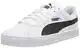 PUMA Unisex Adult Smash Vulc Low-Top, White-Black