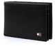 Tommy Hilfiger ETON MINI CC FLAP & COIN POCKET AM0AM00671 Herren Geldbörsen 11x7x2 cm (B x H x T), Schwarz (BLACK 002)
