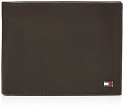 Tommy Hilfiger ETON CC Flap and Coin Pocket Herren Geldbörsen (AM0AM00652) Brown/Dunkelbraun (AM0AM00652)