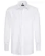 eterna Herren Langarm Hemd Comfort Fit Uni Popeline weiß Gr. 39-54