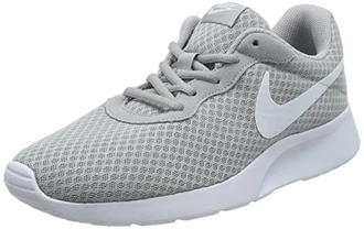Nike Herren Tanjun Laufschuhe Grau/Weiß