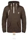 !Solid Till Herren Übergangsjacke Schlupfjacke Herrenjacke gefüttert mit Kapuze, Größe:M, Farbe:Coffee Bean (5973)