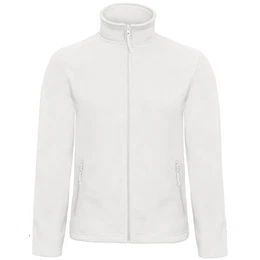 Collection Herren ID 501 Mikro Fleece Jacke (Medium) (Weiß)