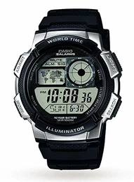 Herren Uhr Digital mit Resinarmband AE-1000W-1A2VEF