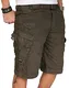 Geographical Norway Herren Shorts Panoramique Basic Kaki M