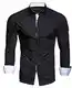 Kayhan Herren Hemd, TwoFace Schwarz M