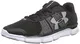 Under Armour UA Micro G Speed Swift Herren Laufschuhe, schwarz blk/wht/wht 1, Gr. 44 EU9 UK