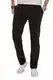 Alessandro Salvarini Herren Designer Chino Stoff Hose Chinohose Regular Fit AS016, 32W / 32L, Schwarz