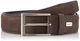 Bugatti Herren Gürtel, Braun (Dunkelbraun 40), 95 cm