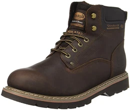 Herren 23DA104 Combat Boots, Braun (Cafe 320), 43 EU