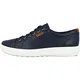 Ecco Herren Soft 7 Low-Top, Blau (1048 true Navy), 42 EU