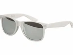 Balinco Sonnenbrille UV400 CAT 3 CE Rubber mit Federscharnier für Damen & Herren lichtgrau/silber