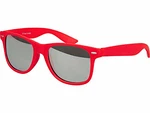 Balinco Sonnenbrille UV400 CAT 3 CE Rubber mit Federscharnier für Damen & Herren rot/silber Balinco Sonnenbrille UV400 CAT 3 CE Rubber mit Federscharnier für Damen & Herren rot/silber