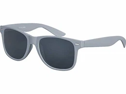 Sonnenbrille UV400 CAT 3 CE Rubber - mit Federscharnier für Damen & Herren (grau - smoke)