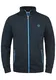 !Solid BennTrack Herren Sweatjacke Cardigan Ohne Kapuze Mit Reißverschluss Stehkragen Und Fleece-Innenseite, Größe:M, Farbe:Insignia Blue (1991)