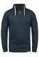 !Solid TripTroyer Herren Sweatshirt Pullover Troyer Pulli Mit Stehkragen Und Knopfverschluss, Größe:M, Farbe:Insignia Blue Melange (8991)