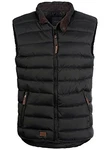 BLEND Cam 703589ME Weste Steppweste Stehkragen (70151) Black