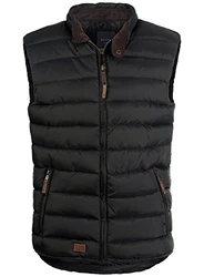 BLEND Cam 703589ME Weste Steppweste Stehkragen (70151) Black