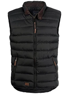 BLEND Cam 703589ME Weste Steppweste Stehkragen (70151) Black BLEND Cam 703589ME Weste Steppweste Stehkragen (70151) Black