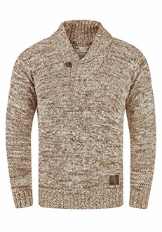 !Solid Herren Winterpullover Phil mit Schalkragen
