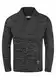 !Solid Phil Herren Winter Pullover Strickpullover Grobstrick Pullover mit Schalkragen In Melange-Optik, Größe:M, Farbe:Black (9000)