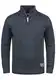 !Solid Petro Herren Winter Pullover Strickpullover Troyer Grobstrick mit Stehkragen und Reißverschluss, Größe:M, Farbe:Insignia Blue Melange (8991)