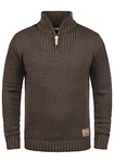 !Solid Herren Winter Pullover Troyer Petro Coffee Bean Melange (8973) !Solid Herren Winter Pullover Troyer Petro Coffee Bean Melange (8973)