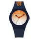 Superdry Herrenuhr Analog Quarz mit Silikonarmband – SYG198UO