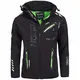 Geographical Norway Herren Softshell Outdoor Jacke Rainman Turbo-Dry Kapuze (M, Schwarz)