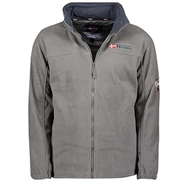 Tamazonie Men - Fleece Halbdick Mann Warm Fermetur Zip - Jacke Herbst Winter Frühling Warm Männer - Langarm Pullover Weich Komfort Outdoor (Dunkelgrau M)