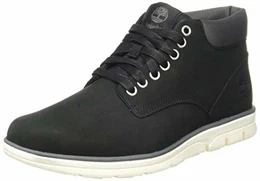 Herren Bradstreet Leather Sensorflex Chukka Stiefel, Schwarz Black Nubuck, 43 EU