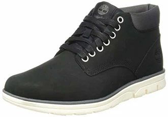 Timberland Herren Bradstreet Leather Sensorflex Chukka Stiefel Schwarz/Black Nubuck